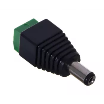 DELTA S-55 DC toitepistik 5.5x2.1mm kruviühendusega pistik