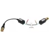 DELTA TR-1CD*P2 passiivne video balun transiiver CVBS/AHD/HD-CVI/HD-TVI jaoks, BNC kruviklemmile, kuni 8MP 4K, 150-600m üle UTP