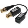 DELTA TR-1CD*P2 passiivne video balun transiiver CVBS/AHD/HD-CVI/HD-TVI jaoks, BNC kruviklemmile, kuni 8MP 4K, 150-600m üle UTP
