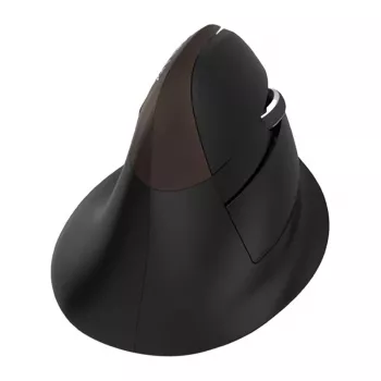 Delux M618 Mini Gold ergonoomiline hiir - 2.4G / Bluetooth 5.0 / USB-C, 4000 DPI, paremakäeline vertikaalne