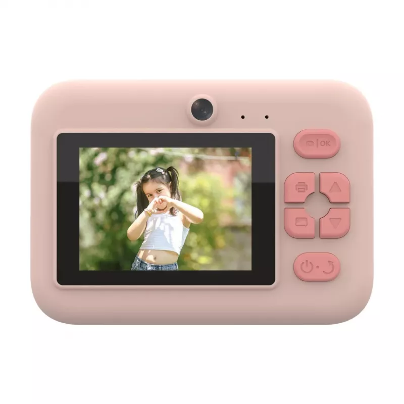 Denver KPC-1374BTRO laste digikaamera Bluetoothiga, roosa