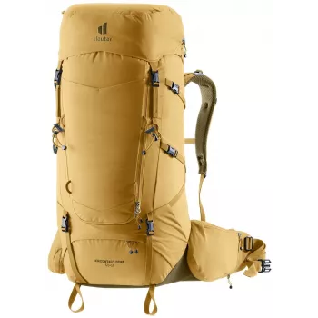 Deuter Aircontact Core 50+10 Trekking Seljakott - Savanna/Nori