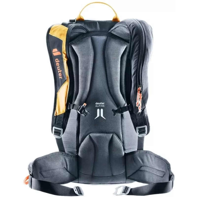 Deuter Alproof Lite 20 SL Avalanche Airbag Seljakott + Wash Center I Hügieenikott Komplekt - Cinnamon/Black & Raisin/Caspia
