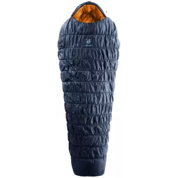 Deuter Exosphere -11 SL naiste magamiskott (175 cm) - Ink/Maple, vasakpoolne tõmblukk