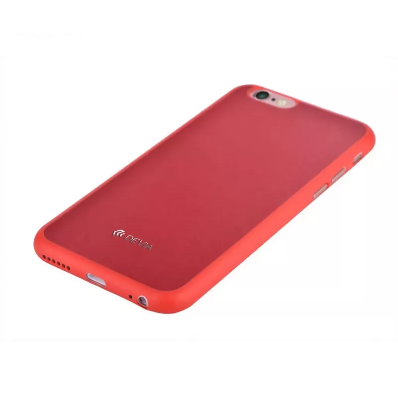 Devia Apple iPhone 6 Plus/6s Plus Jelly Slim Leather Wine Red