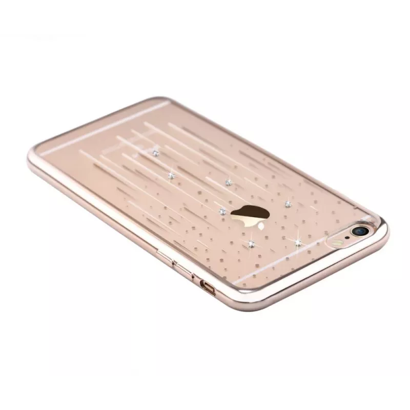 Devia Apple iPhone 7 Plus / 8 Plus Crystal Meteor Soft Case Champagne Gold