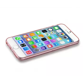 Devia Naked Series Ultra-õhuke läbipaistev matt tagakaas Apple iPhone 7 / 8 jaoks - Roosakuld