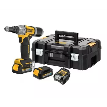 DEWALT 18V Juhtmeta neetpüstol DCF414E2GT 20kN 30mm 2x1.7Ah POWERSTACK TSTAK