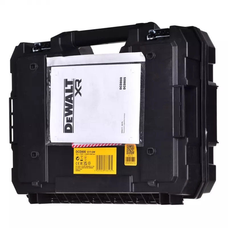 DEWALT 18V POWERSTACK harjata lüüakuga trell DCD800E1T 90Nm 1x1.7Ah TSTAK