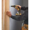DEWALT DCF620D2-QW 18V juhtmeta harjata elektrikruvikeeraja/löökkeeraja 4400 RPM, 2 x 2.0Ah liitiumioonakud, laadija ja TSTAK II tööriistakohver, must/kollane