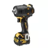 DEWALT DCF901P1G-QW 12V XR Harjadeta Akumulaatoriga Löökmutterkeeraja 1/2 inch Kandiline Ajam 340 Nm 2850 P/min 1x3.0Ah Li-ion Laadija Karp Must/Kollane