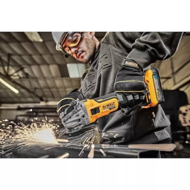 DeWALT DCG405H2T-QW Juhtmeta põrandalihvija/lihvmasin 18V 125mm 5.0Ah XR Li-Ion harjadeta TSTAK II komplekt