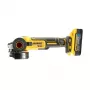 DeWALT DCG405H2T-QW Juhtmeta põrandalihvija/lihvmasin 18V 125mm 5.0Ah XR Li-Ion harjadeta TSTAK II komplekt