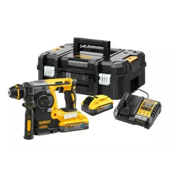 DEWALT DCH273H2T-QW 18V XR Brushless SDS-Plus Löökpuur 2x 5.0Ah Akudega, Laadija ja TSTAK Karp