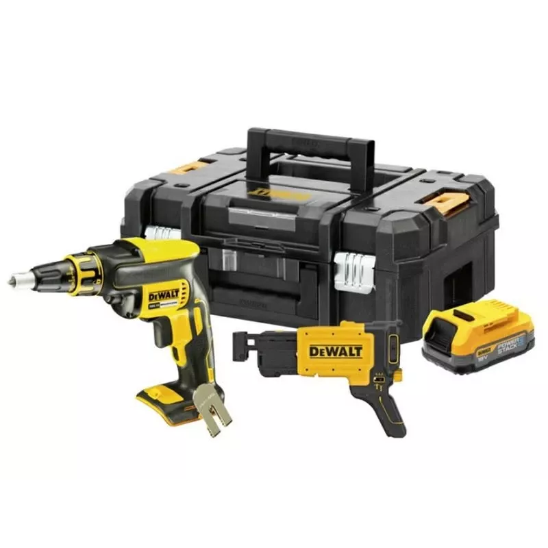 DEWALT Kipsplaadikeeraja, juhtmeta, 18V, 1 x 4.0Ah, TSTAK