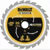 DEWALT DT99573 Ketassaetera 250 mm 60 Hammast TCT Peenlõikus puidule, vineerile, MDF-ile, puitlaastplaadile