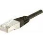 DEXLAN Cat. 6A S/FTP paigalduskaabel, 10 Gbit/s, PoE++, must, 15 m 858383