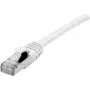 DEXLAN Cat.6A S/FTP PiMF patch-kaabel, 20 m, valge, 10GbE, õhuke kaitsekate 858647