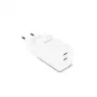 DICOTA 2-pordiline GaN seinilaadija 45W, kaks USB-C, valge