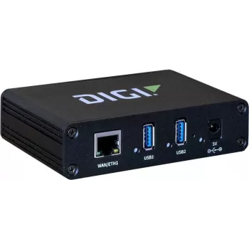 Digi AnywhereUSB 2 Plus Managed USB Hub - 2 x USB 3.1 Gen 1 + Gigabit Ethernet