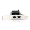 DIGITUS 2-Port Gigabit Ethernet Network Card, RJ45, PCI Express, Intel I210-AT Chipset (DN-1013-2)