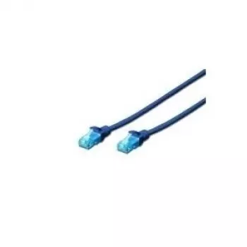 DIGITUS CAT 5e U/UTP paigalduskaabel, RJ45, 0,5 m, kollane, PVC, kullatud kontaktid, Gigabit Ethernet DK-1512-005/Y