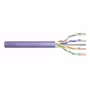 DIGITUS Cat.6 paigalduskaabel, U/UTP, Dca, AWG 23/1, LSOH, 50m, lilla