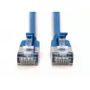 DIGITUS CAT 6A F/FTP Õhuke patch-kaabel, 3 m, Sinine, 10-pakk, LSZH, RJ45, 10 Gbps