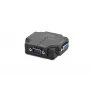 DIGITUS DS-41120-1 VGA Splitter 2-Port Plastic Housing 350 MHz HDSUB 15/M to 2x HDSUB 15/F 1080p