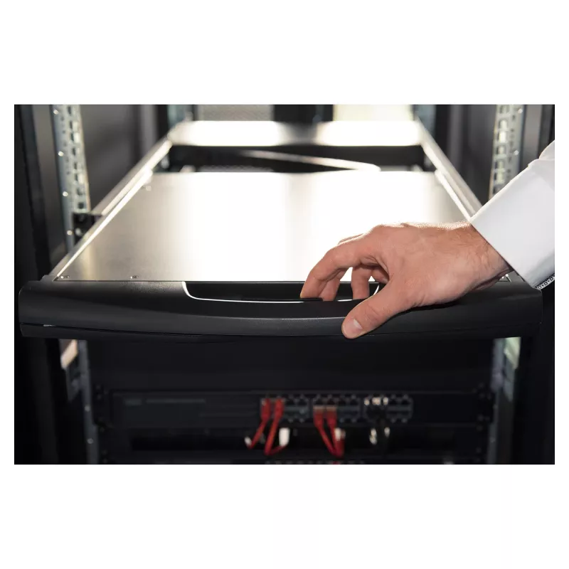 DIGITUS Modular Console 17 inch HD LCD, 16-Port VGA KVM, Saksa klaviatuuripaigutus