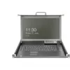 DIGITUS Modular Console 17 inch HD LCD, 8-Port CAT5 KVM, Saksa klaviatuur