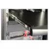 DIGITUS Modular Console 17 inch HD LCD, 8-Port CAT5 KVM, Saksa klaviatuur