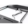 DIGITUS modulaarne HD LCD KVM-konsool 17 inch TFT-ekraaniga, 16-pordine CAT 5 KVM-ühendus, puuteplaat, saksa klaviatuuripaigutus