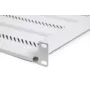 Digitus TN-19-650-1U-GY 19 tolline fikseeritud riiul 1U, 650 mm sügav, hall, 25 kg koormus