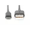 DIGITUS USB 2.0 kaabel Type A - Micro B isane/isane 1,8 m must
