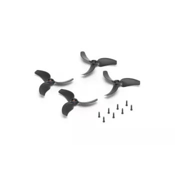 DJI Avata 2 Propellerid (paar) – ametlik asendus, kiirkinnitusega, 3 labaga, must