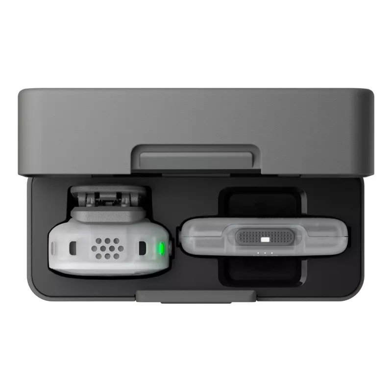 DJI Mic Mini 2S juhtmevaba mikrofonisüsteem (1 saatja + 1 mobiilne vastuvõtja + laadimisümbris)