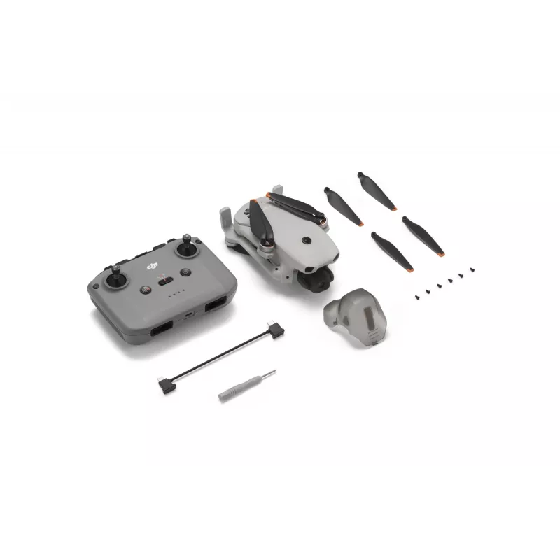 DJI Mini 2 Fly More Combo - Ülikerge kaameradroon 4K videoga, 3-teljeline gimbal, 30 min lennuaeg, GPS, 2.7K video, 12MP fotod, kokkupandav nelikopter