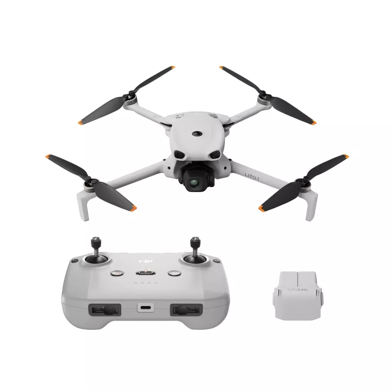 DJI Mini 2 Fly More Combo - Ülikerge kaameradroon 4K videoga, 3-teljeline gimbal, 30 min lennuaeg, GPS, 2.7K video, 12MP fotod, kokkupandav nelikopter