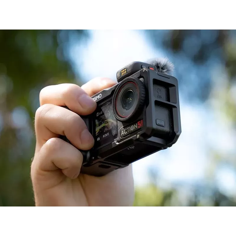 DJI Osmo Action 3/4/5 horisontaal-vertikaalne kaitse raam (must)