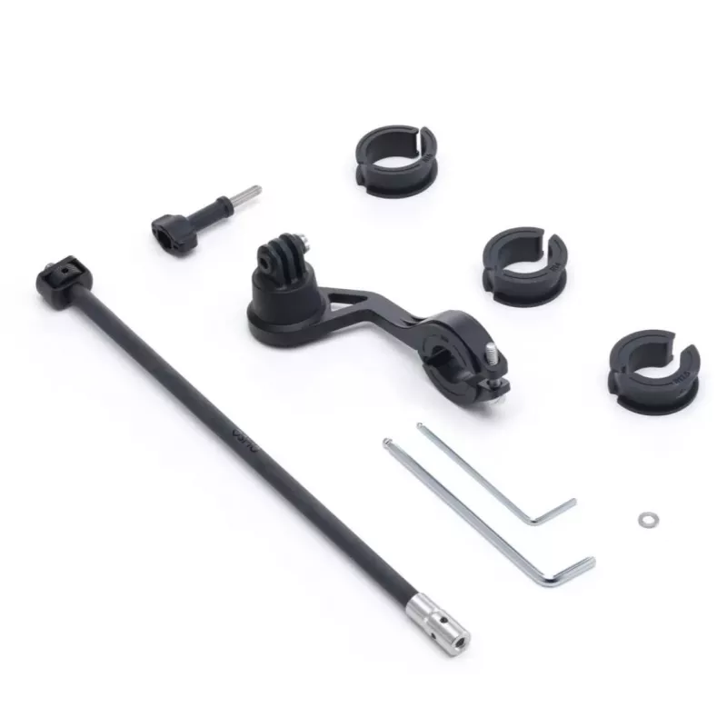DJI Osmo Action jalgratta kinnituskomplekt lenksu ja raamitorude jaoks, 22-35 mm klamber, kiirvabastus, must