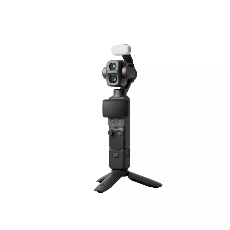 DJI Osmo Mobile 6 Nutitelefoni Gimbal Stabilisaator 3-teljeline Kokkupandav Pikendusvardaga, ActiveTrack 5.0, Magnetiline Klamber, Hall