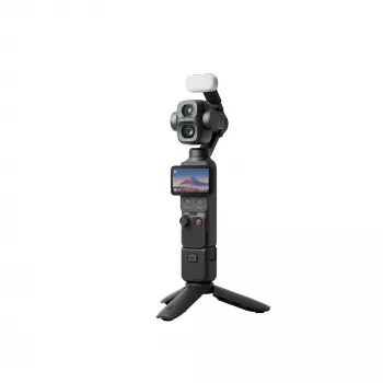 DJI Osmo Mobile 6 Nutitelefoni Gimbal Stabilisaator 3-teljeline Kokkupandav Pikendusvardaga, ActiveTrack 5.0, Magnetiline Klamber, Hall