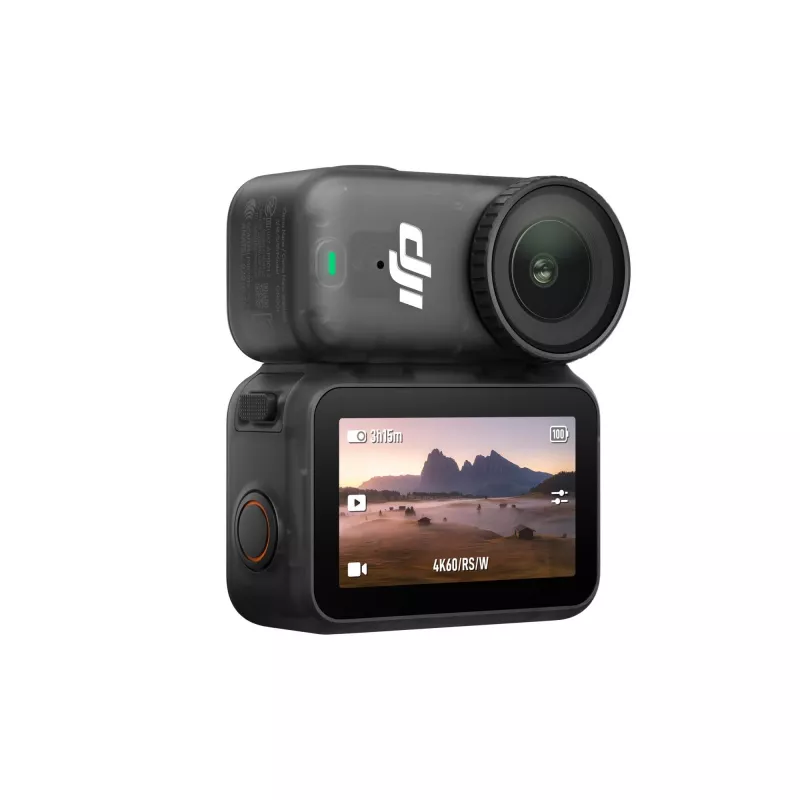 DJI Osmo Nano On-The-Go Combo 4K kaamera 3-teljelise gimbaliga, 1-tolline CMOS, puuteekraan, DJI Mic 2