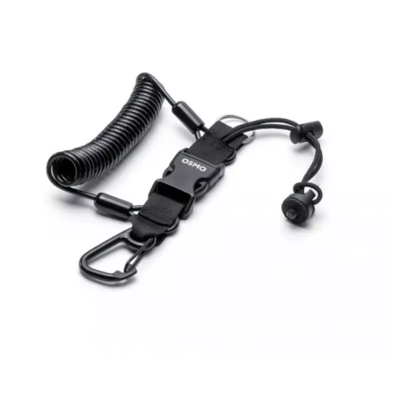 DJI Osmo Pocket kaotuskaitse rihm - reguleeritav nailonist randmepael DJI Osmo Pocket & Pocket 2 jaoks, must