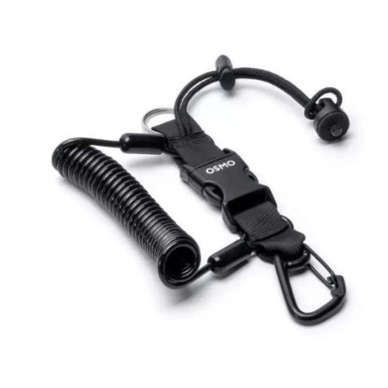 DJI Osmo Pocket kaotuskaitse rihm - reguleeritav nailonist randmepael DJI Osmo Pocket & Pocket 2 jaoks, must