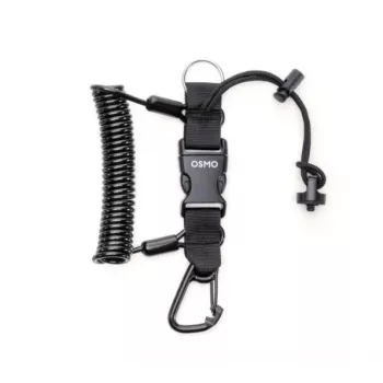 DJI Osmo Pocket kaotuskaitse rihm - reguleeritav nailonist randmepael DJI Osmo Pocket & Pocket 2 jaoks, must
