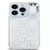 DKNY Apple iPhone 15 Pro Max 6,7 inch kõva kest Liquid Glitter Multilogo Valge