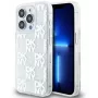 DKNY Apple iPhone 15 Pro Max 6,7 inch kõva kest Liquid Glitter Multilogo Valge