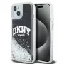 DKNY Liquid Glitter Big Logo iPhone 14/15/13 ümbris - must